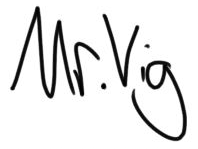 mr vig's signature